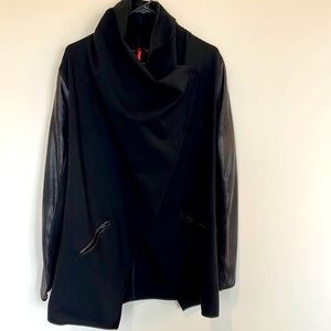 Like New - Famous Spanx Drape Front Jacket (size XL)